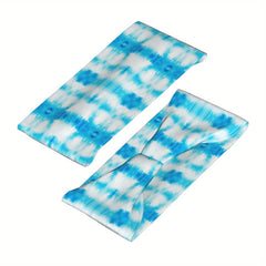 Men'S Tie Dye Headband & Swirl Pattern Breathable Stretchy Fabric for Sports Gym