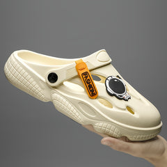 Astronaut Charm Unisex Clogs - Non Slip Casual Slides