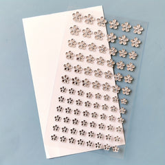 Plum Blossom Diamond Makeup Stickers Self Adhesive Beauty Stickers