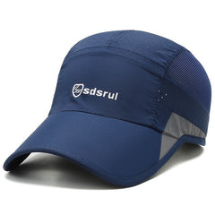Unisex Fashionable Baseball Sun Hat Quick Drying Peaked Cap