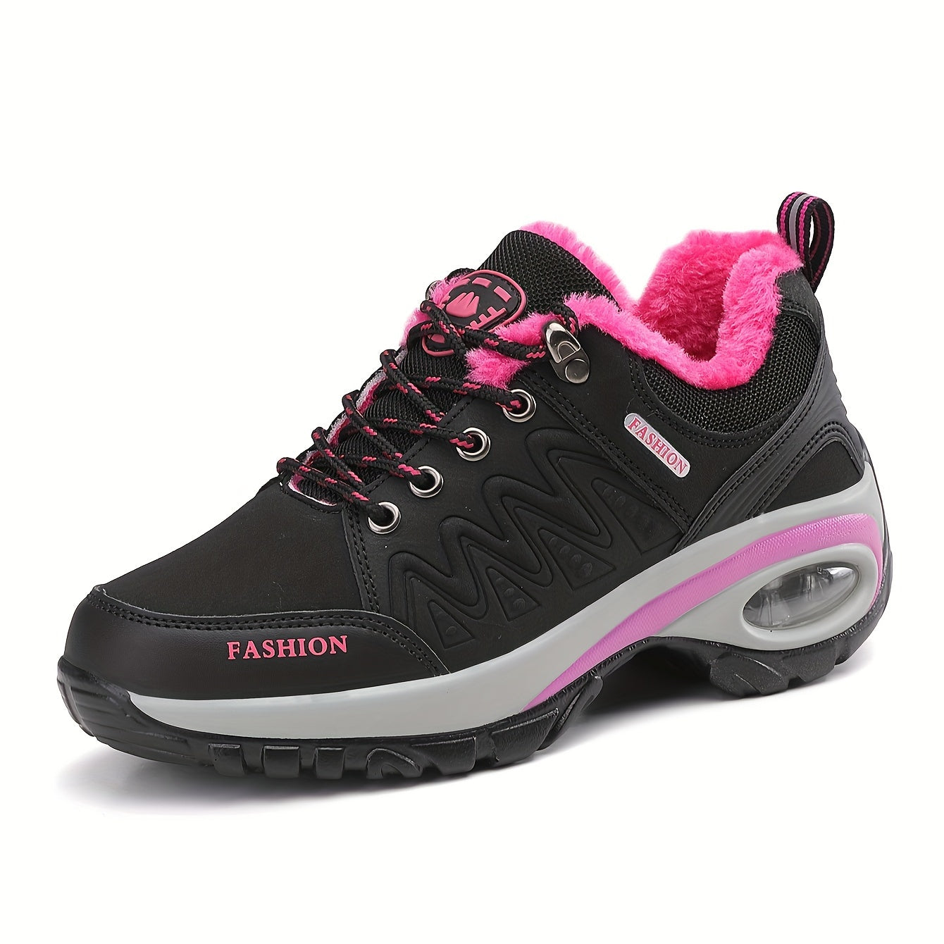Women's Warm Hiking Shoes Non slip Breathable Winter Athletic Shoe