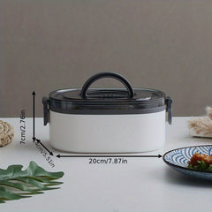 304 Stainless Steel Lunch Box Keeps Food Warm for Hours Leakproof
