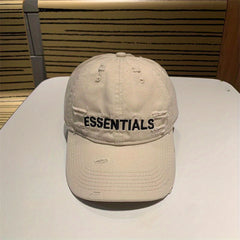 Unisex Sunshade Ripped Baseball Cap Outdoor Sport