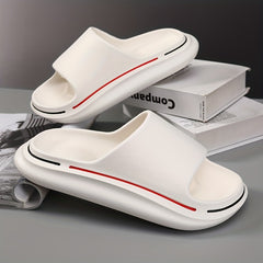 Men's Stripper Slippers Outdoor Slides Thick Sole