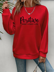Casual Long Sleeve Crew Neck Sweatshirt for Women