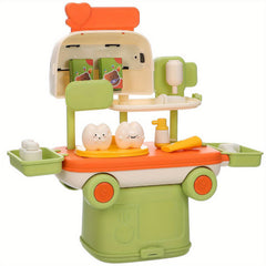 Kids Pretend Play Medical Kit with Storage Box