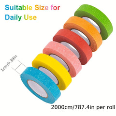 Colored Masking Tape Crafts Labeling Paper Tape DIY Art Supplies