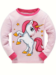 UnicornGirl Pajamas Set for Girls