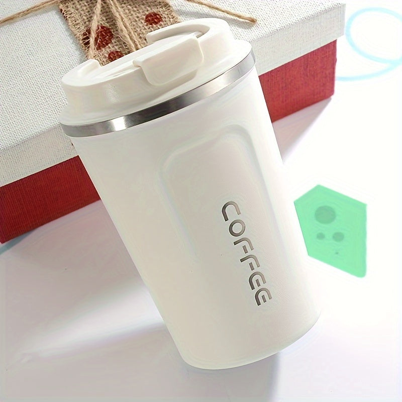 380ml Travel Coffee Mug Stainless Steel Vacuum Water Cup Portable Outdoor Sports