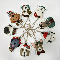 Mini Christmas Sense Dog Pendant Christmas Gift