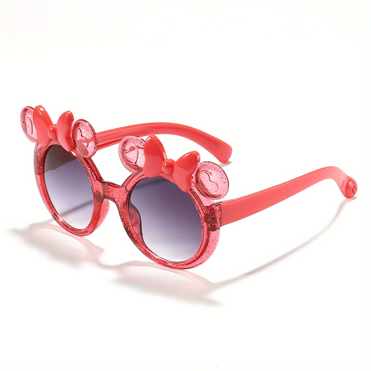 Bowknot Kids Sunglasses Round Frame Girls UV Protection