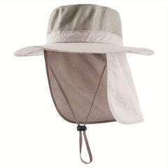 Wide Brim Sun Hat UPF 50 Hiking Fishing Gardening