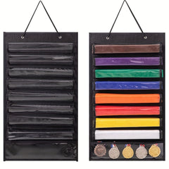 Taekwondo Belt Storage Bag For 8 Belts & 5 Medals