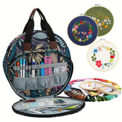 Crochet Storage Bag Cross Stitch Thread Tool Storage Bag