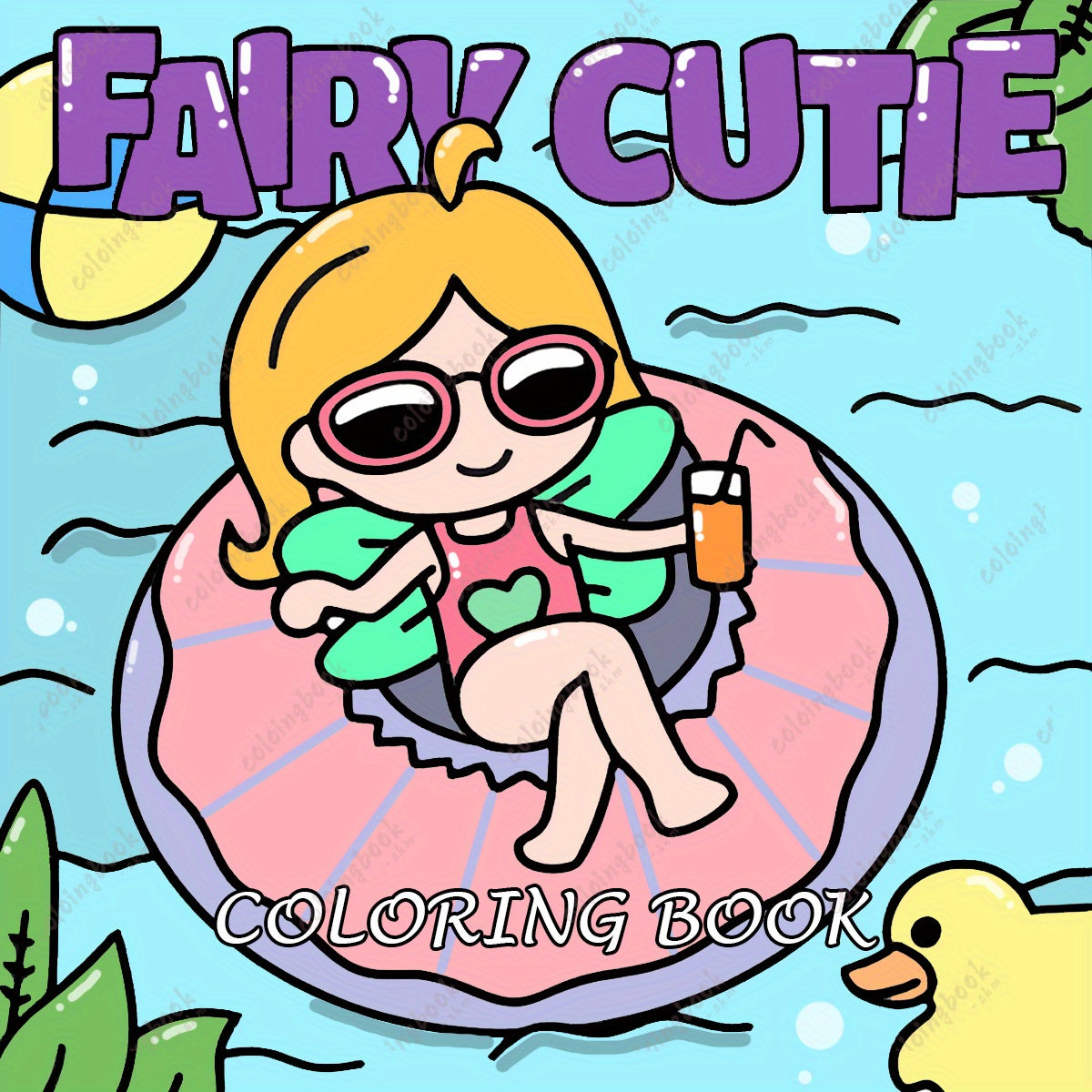 TGX Deluxe Fairy Cutie Painting Coloring Book