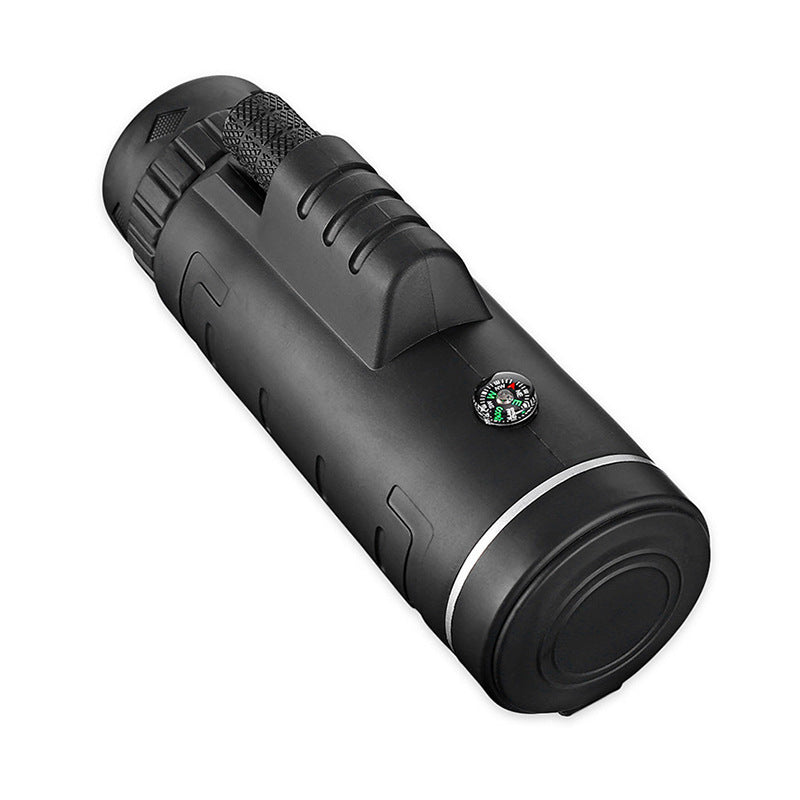 HD Monocular Telescope 10x Zoom 42mm Lens Smartphone Clip Tripod Stand