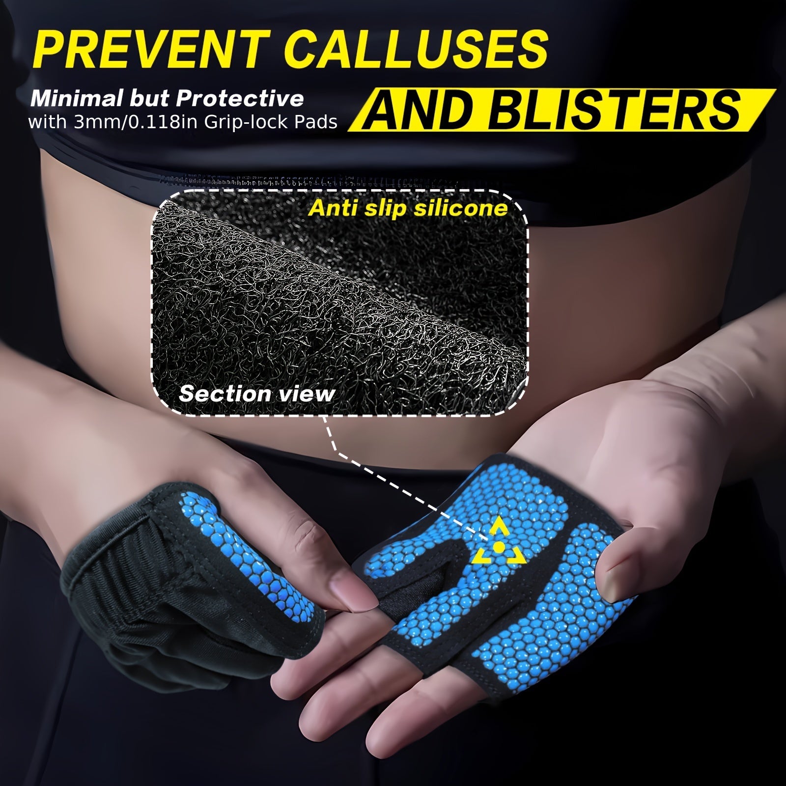 Weight Lifting Gym Workout Gloves Non Slip Fitness Gloves For Men Women
