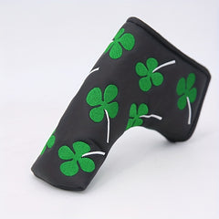 Stylish Shamrock Pattern Golf Putter Cover