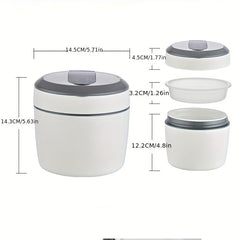 Insulated Oatmeal Cup with Lid Spoon Leak Proof Thermal Container