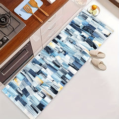 Striped Area Rug Washable Carpet for Home Decor