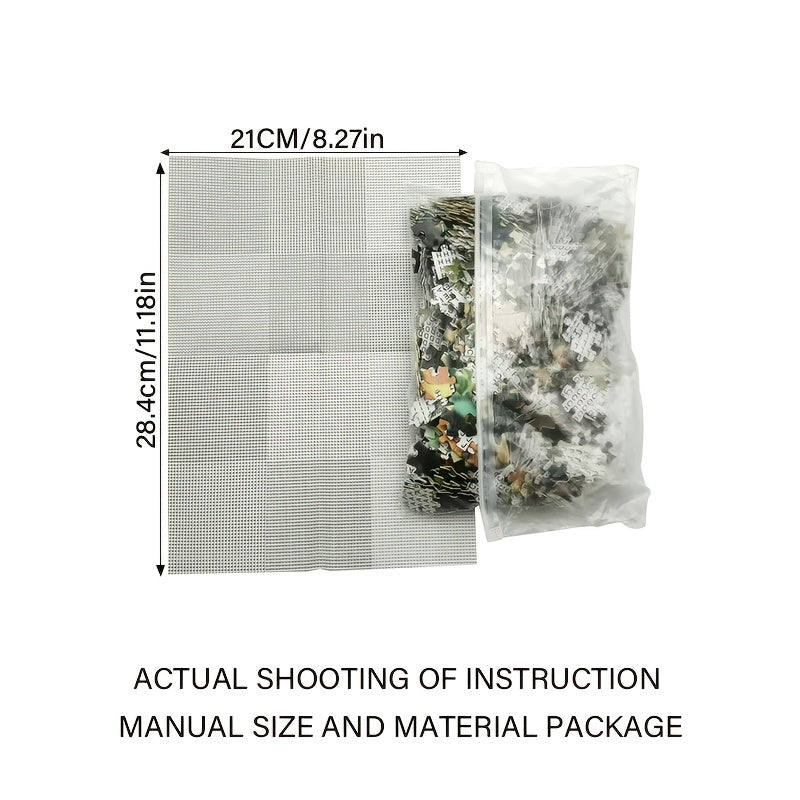 Challenging Puzzle Tapestry Adult Puzzle Complex Cut Cardboard Mat