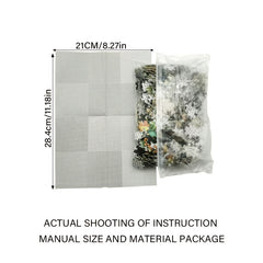 Challenging Puzzle Tapestry Adult Puzzle Complex Cut Cardboard Mat