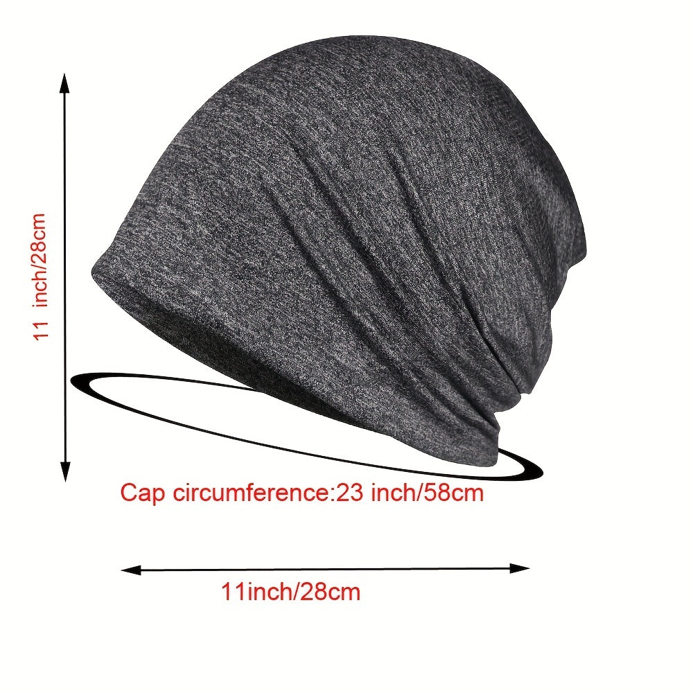 Baggy Slouchy Beanie Chemo Cap Soft Lightweight Elastic Skull Cap