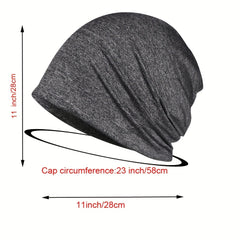 Baggy Slouchy Beanie Chemo Cap Soft Lightweight Elastic Skull Cap