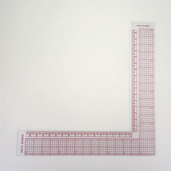 Plastic L Square Ruler Curve Sewing Measure Tailor Craft Tool