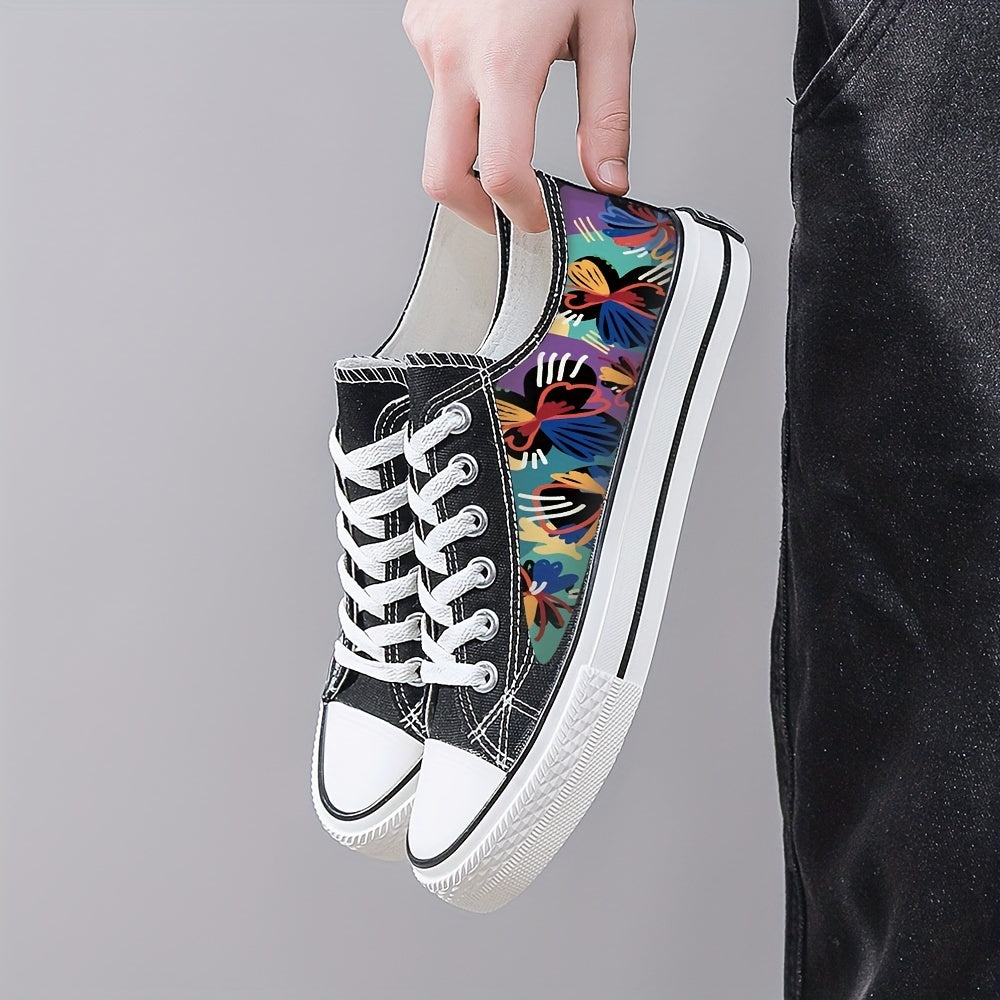 Breathable Low Top Canvas Shoes - Unisex