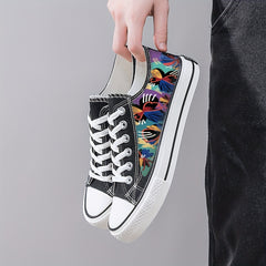 Breathable Low Top Canvas Shoes - Unisex