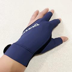 High Elastic Left Hand Billiards Glove Non Slip Three Finger
