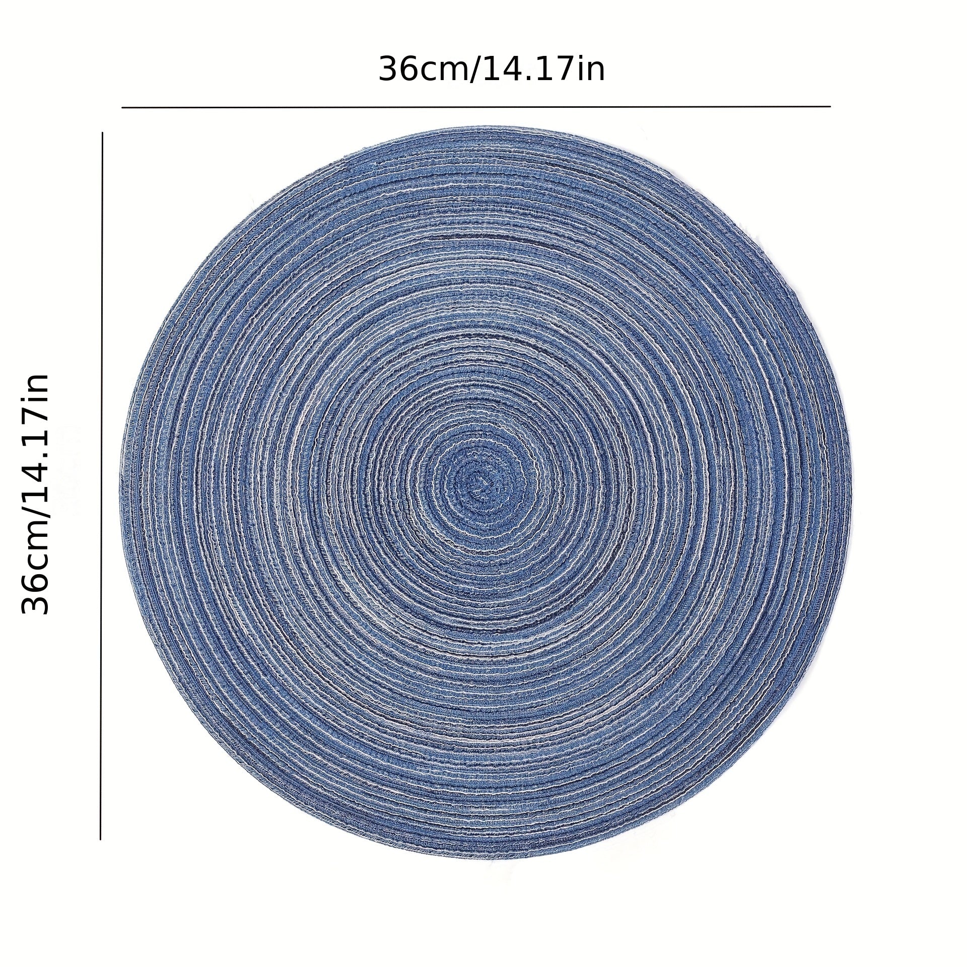 Non Slip Cotton Table Placemat for Western Dining