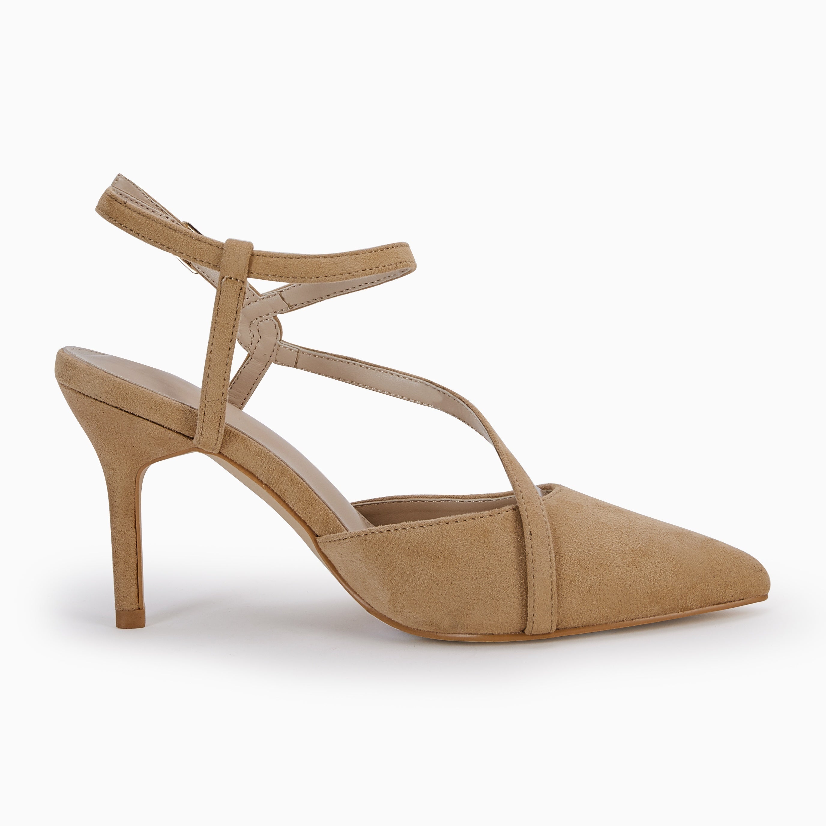 Women's Cross Strap Stiletto High Heel Sandals
