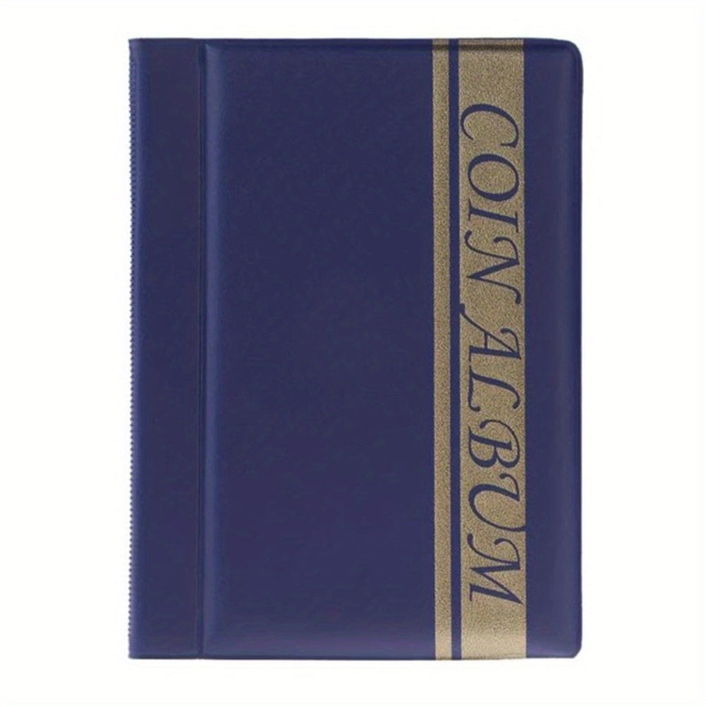 120 Grid Coin Album - Keep Coins Safe and Organized