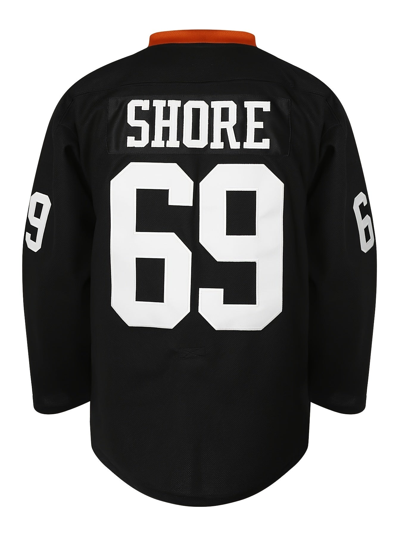 Men's Dog Pattern Hockey Jersey Long Sleeve Tee
