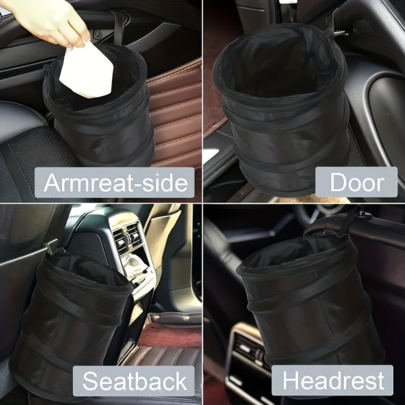 Car Trash Can 30x20x20cm Collapsible Bucket