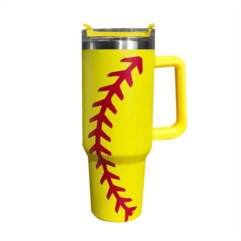 Colorful Stainless Steel Ice Tumbler with Straw for Outdoor Travel