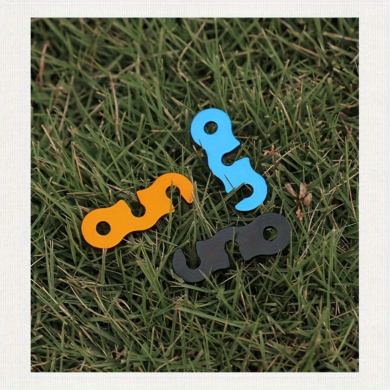 Aluminum Tent Wind Rope Tensioners Camping Tent Cord Buckle Outdoor Accessories