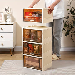 1pc Folding Storage Box For Storage Cabinet