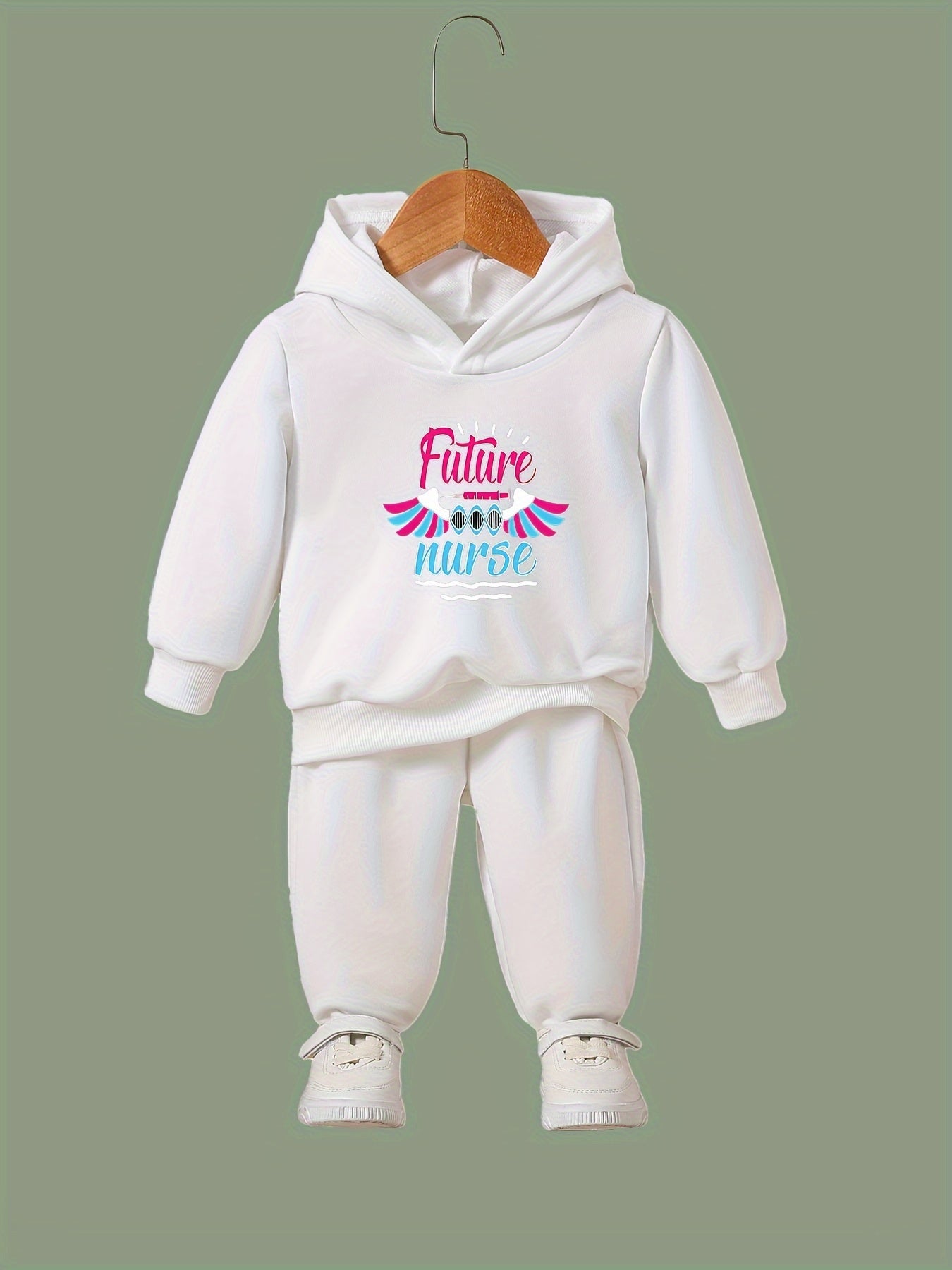FUTURE NURSE 2pcs Activewear Sets Girls Sports Outfits