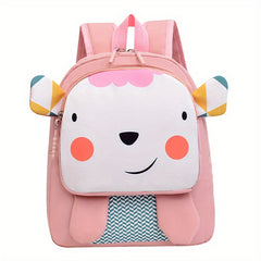 Cartoon Animal Kindergarten Backpack Lightweight Backpack For Boys And Girls