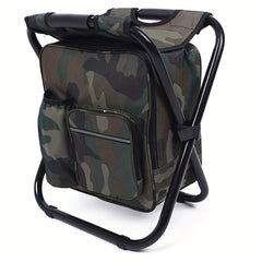 3-in-1 Cooler Backpack with Stool and Cooling Bag