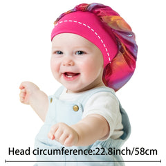Baby Satin Bonnet Sleeping Cap for Boys and Girls