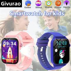 Givurao Kids Smartwatch for Boys & Girls with 8 Games & Camera