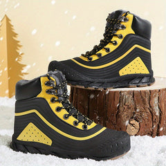 Men's Snow Boots Winter Ankle Boots Waterproof Non Slip Warm Outdoor