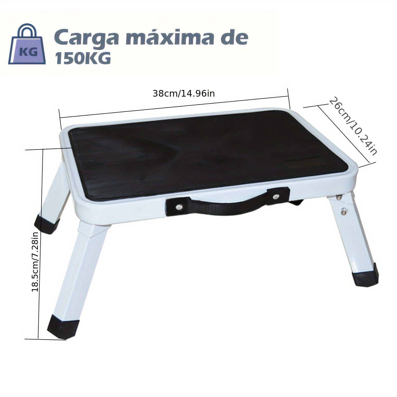 Foldable Step Stool with Portable Handle