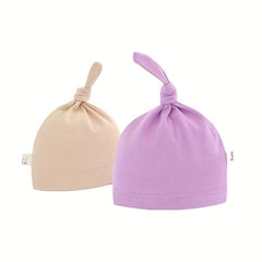 Adjustable Knot Soft Hat For Baby 0-6 Months