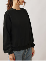 Casual Loose Long Sleeve Sweatshirt Pullover