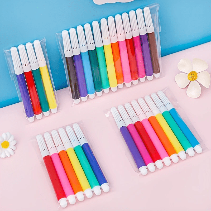 Bright Watercolor Pen Set for Painting & Highlighting